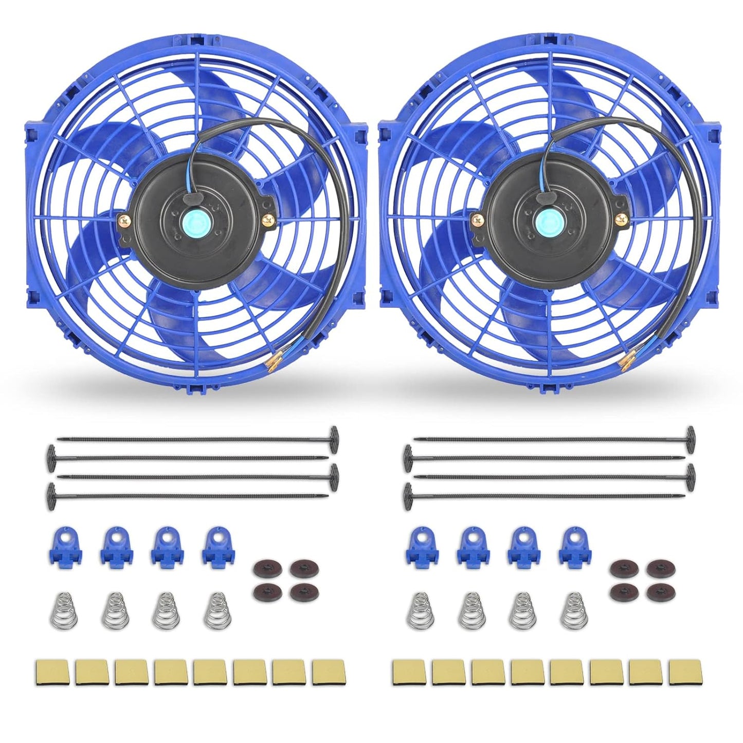 10 Inch Universal Slim Fan Push Pull Electric Radiator Cooling Kit