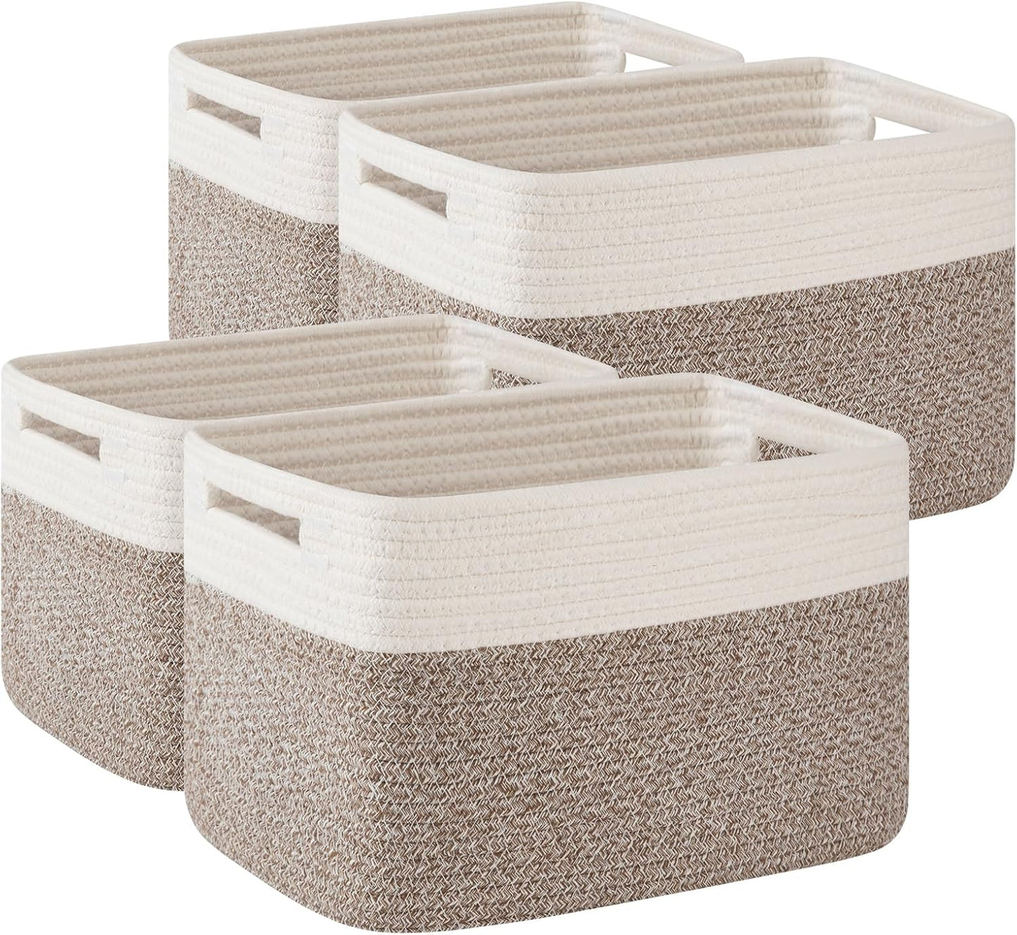 OIAHOMY Storage Baskets for Organizing Toys, Towels & More