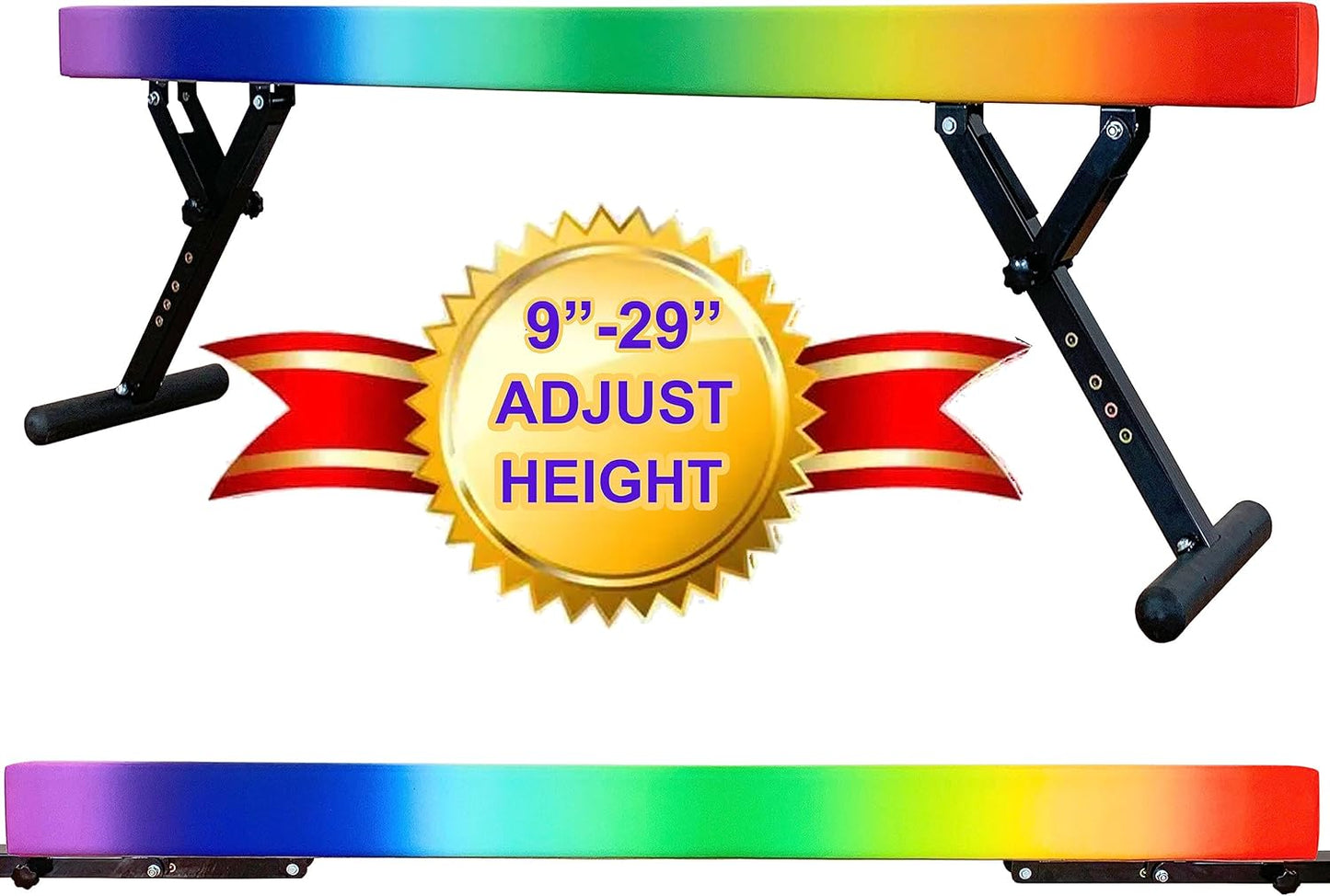Adjustable Balance Beam 8 ft for Kids and Teens of All Levels