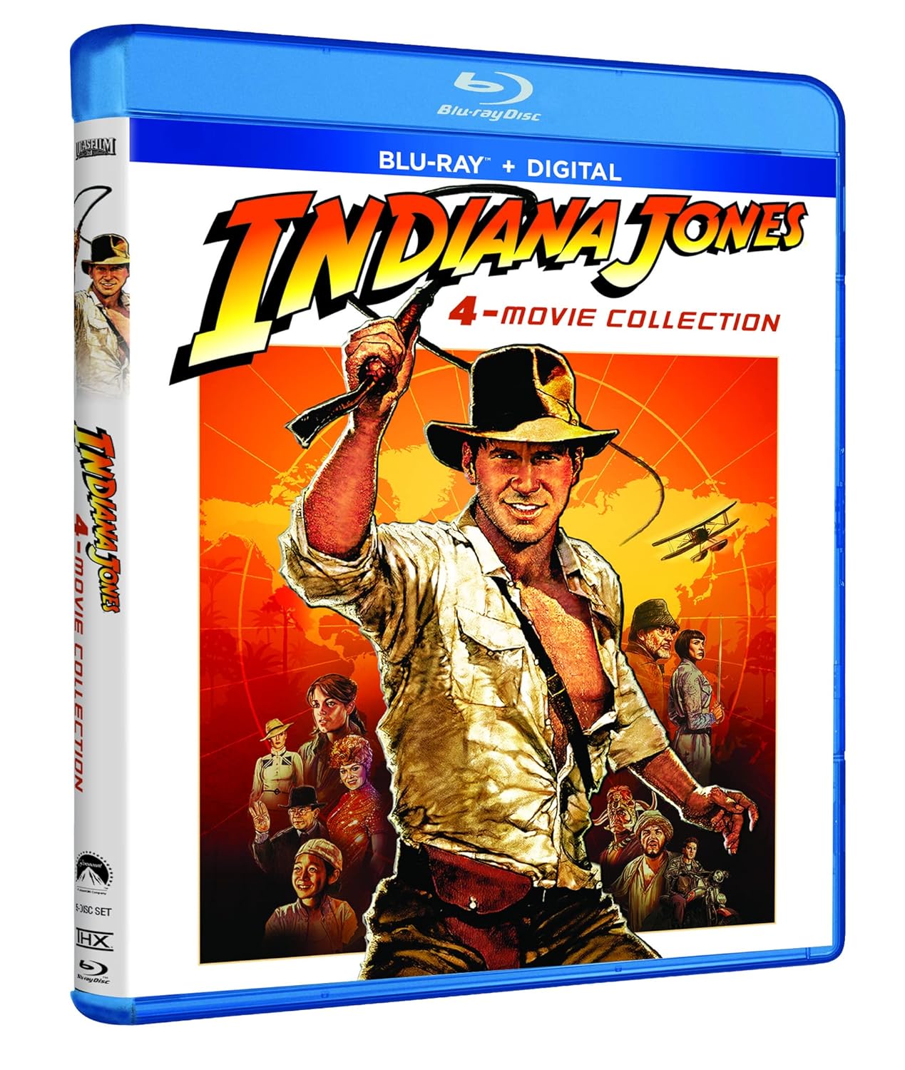 Indiana Jones 4-Movie Collection: Adventure Awaits in Every Film