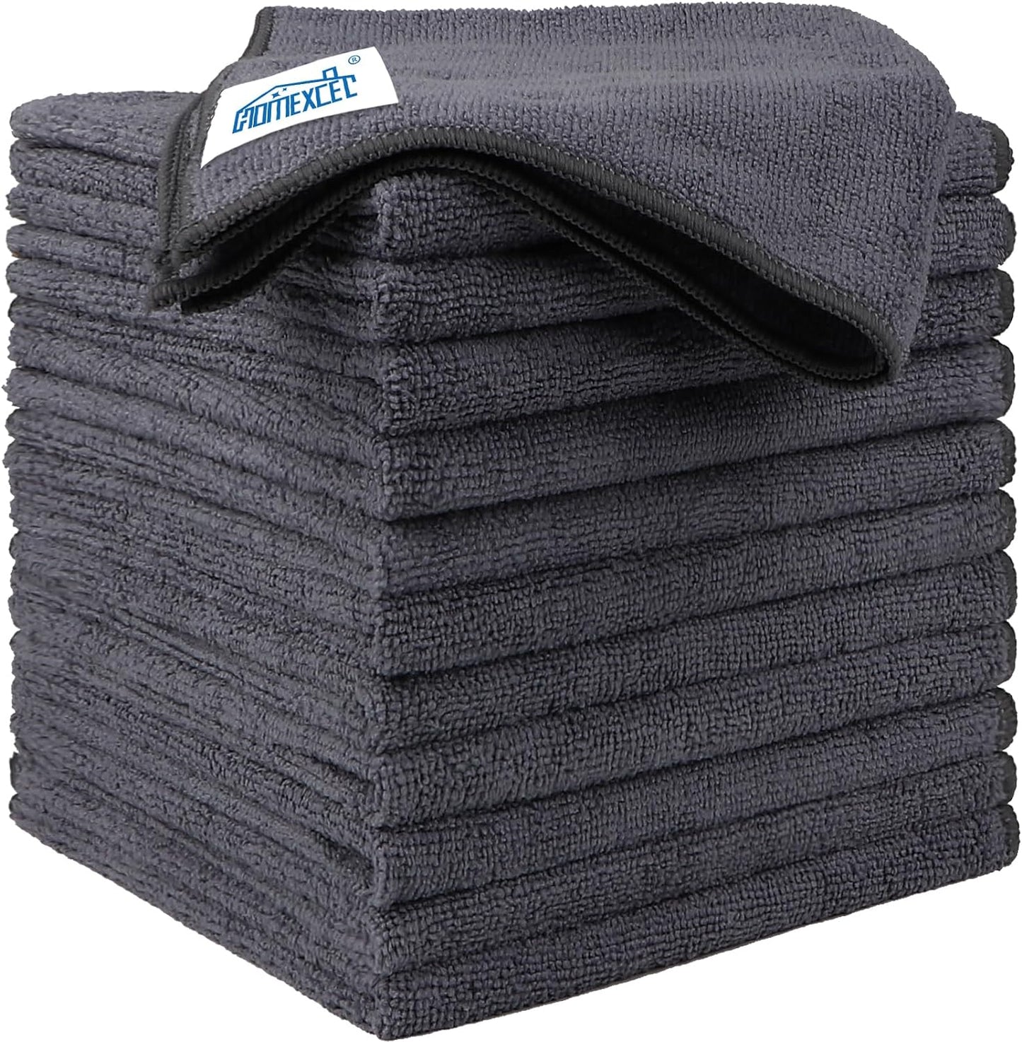 Ultra Absorbent Microfiber Cleaning Cloths - 12 Pack