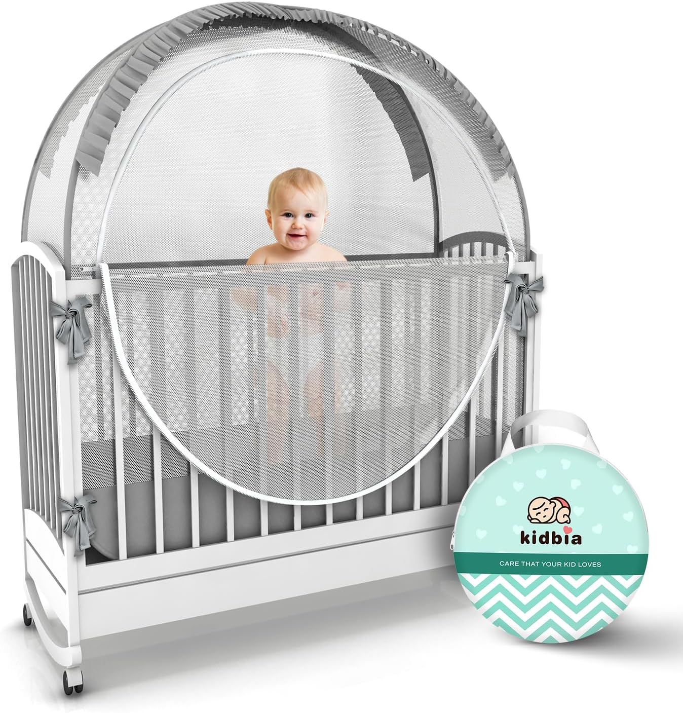 Secure Sleep with KIDBIA Crib Tent