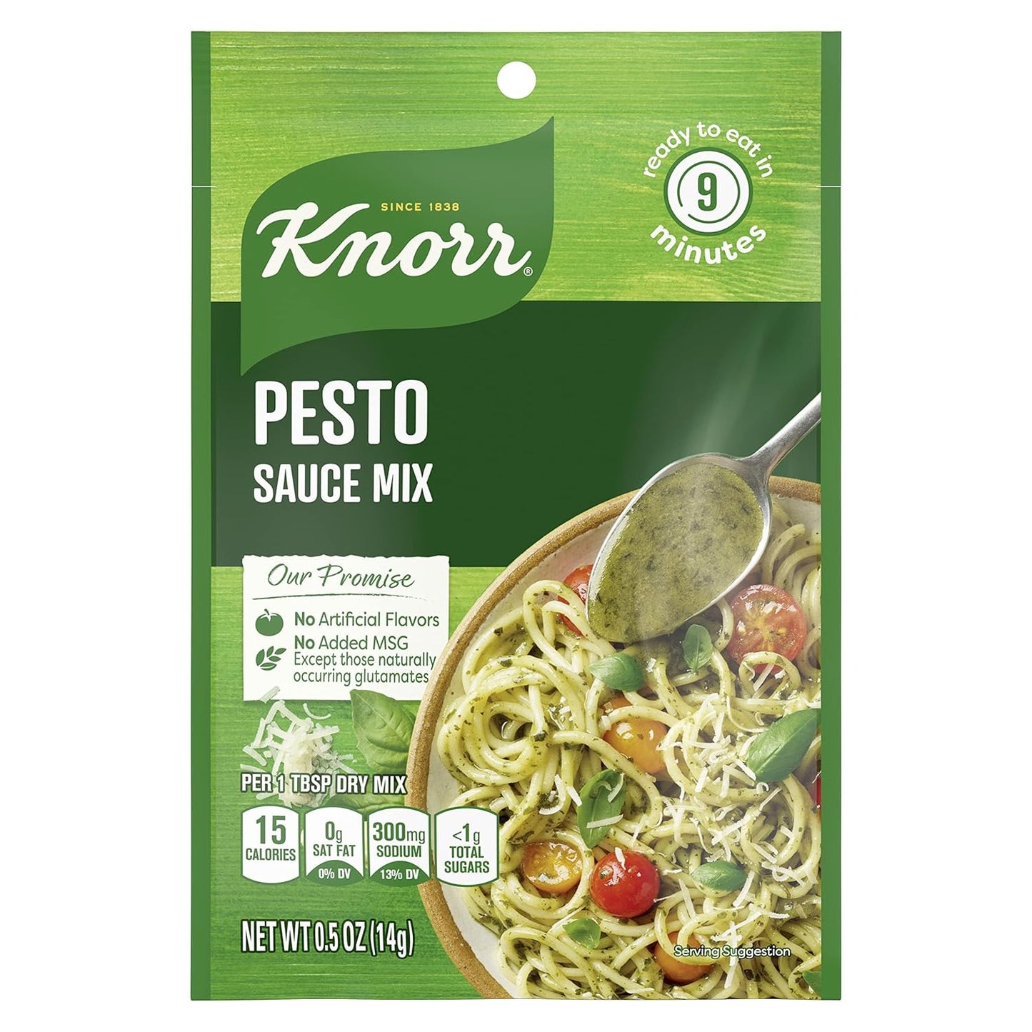 Knorr Sauce Mix Pesto for Quick Pasta Meals and Sides