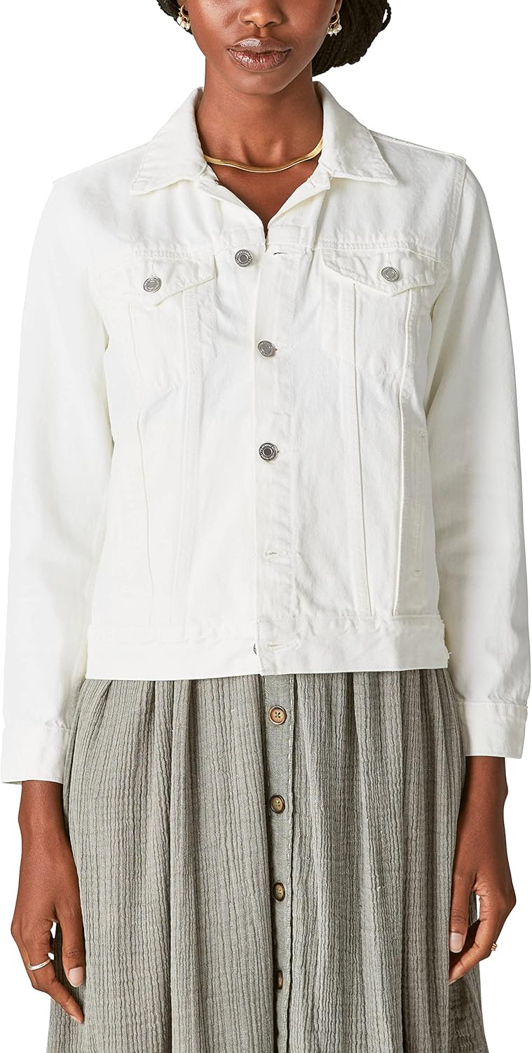 Lucky Brand Women's Tomboy Trucker Jacket for Effortless Style