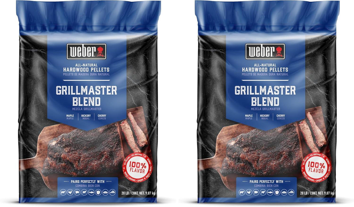 Grillmaster Blend All-Natural Hardwood Pellets for Smoky Flavor