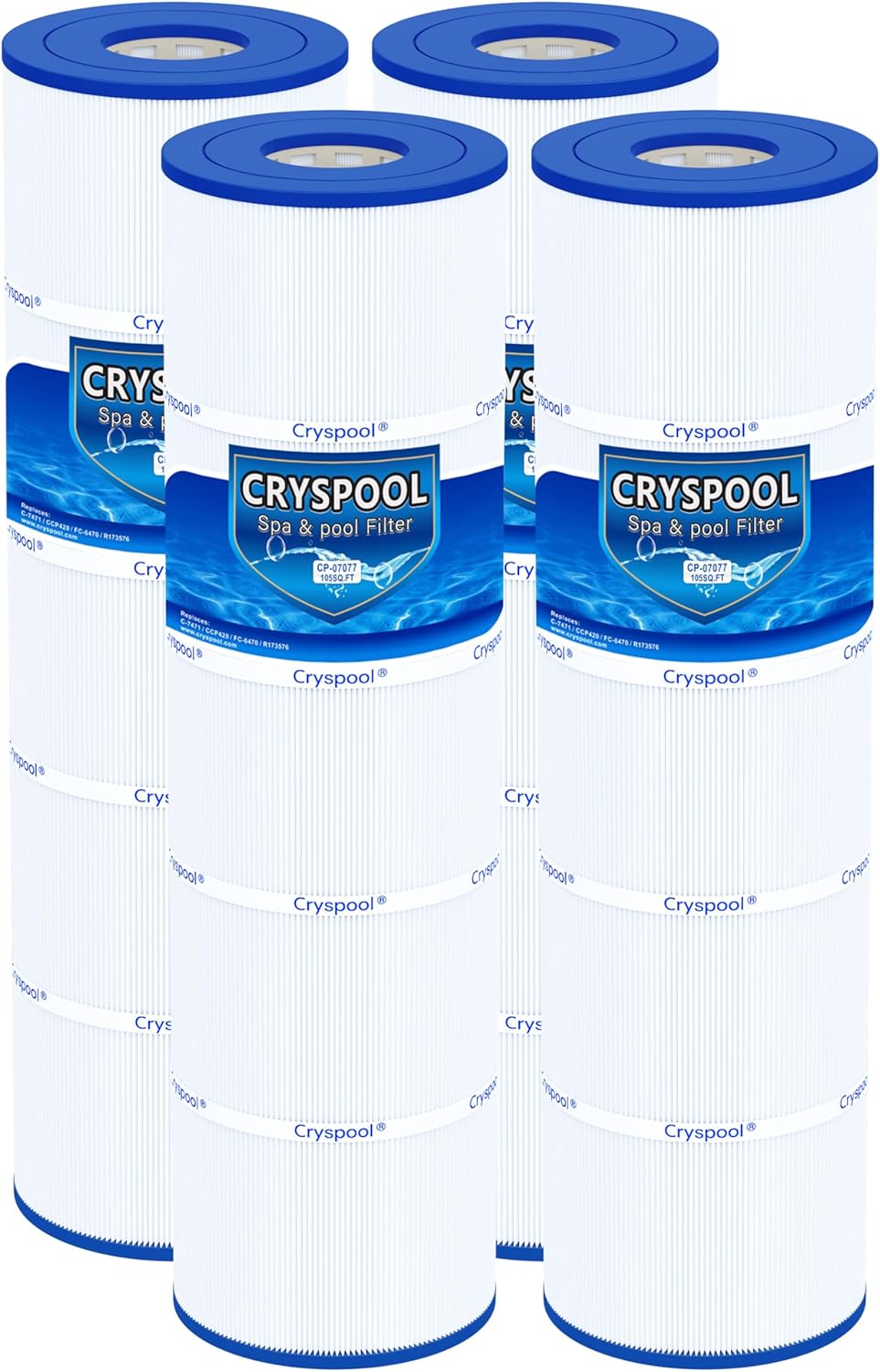Cryspool 07077 Filter Cartridges for Clean and Clear Plus 420