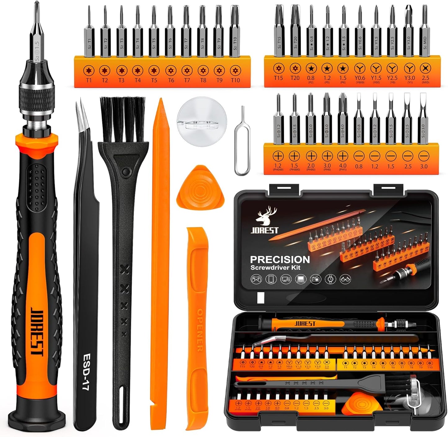 Ultimate Precision Repair Kit - JOREST 38Pc S2 Steel