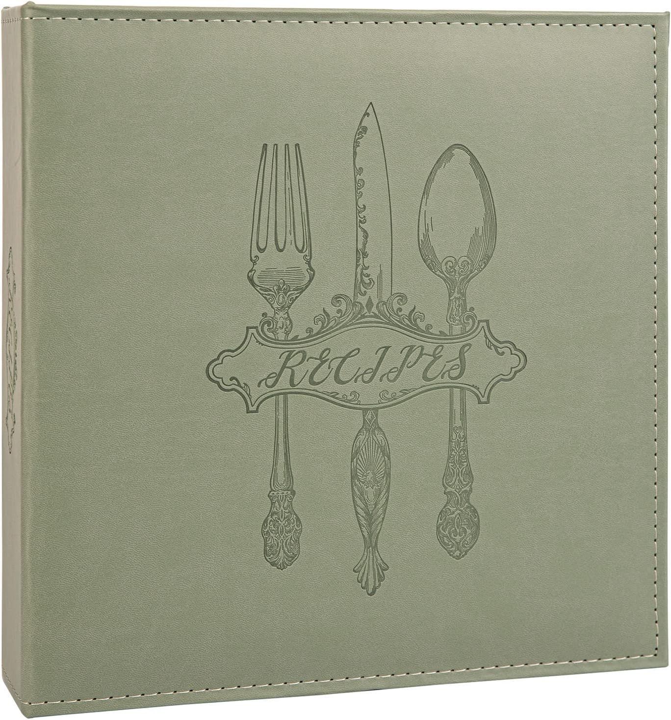 COFICE Recipe Binder: Elegant 3 Ring Blank Recipe Book Kit