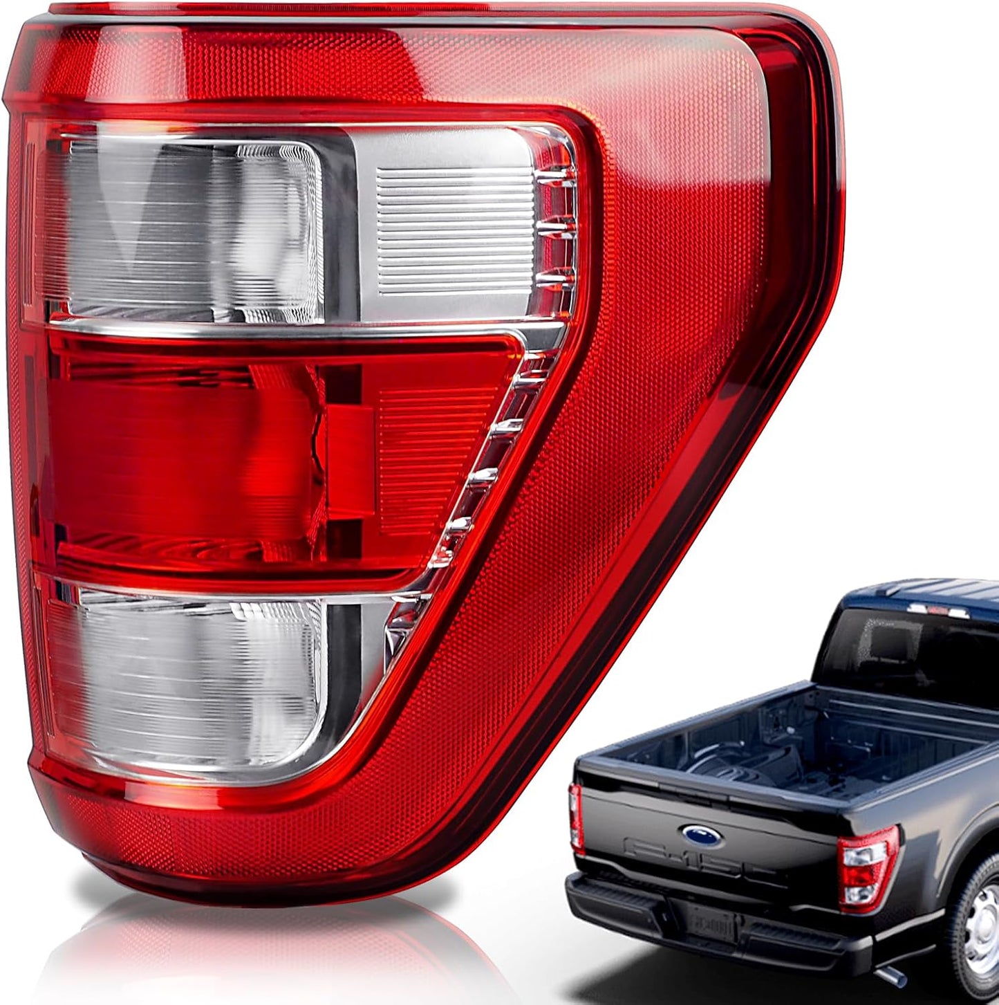 Tail Lights Compatible With 2021 2022 2023 Ford F150 XL STX