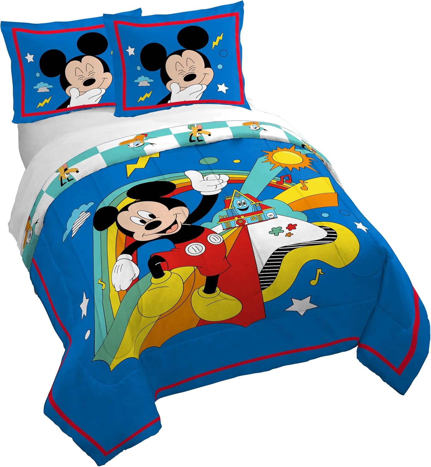 Mickey Mouse Duvet Cover Set for Cozy Kids Bedding Style