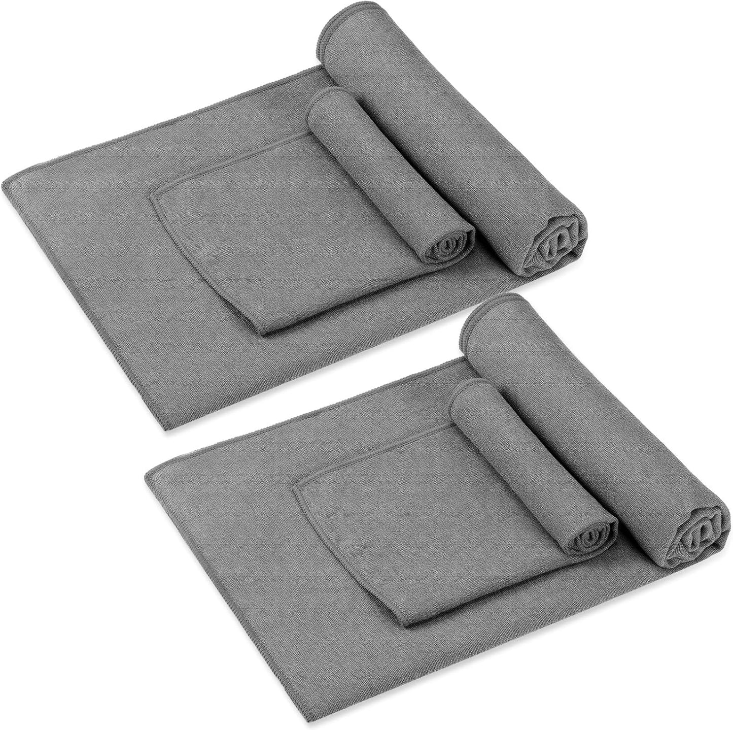 Quick-Dry Yoga Towel Set | Non-Slip Microfiber | Pilates Essential
