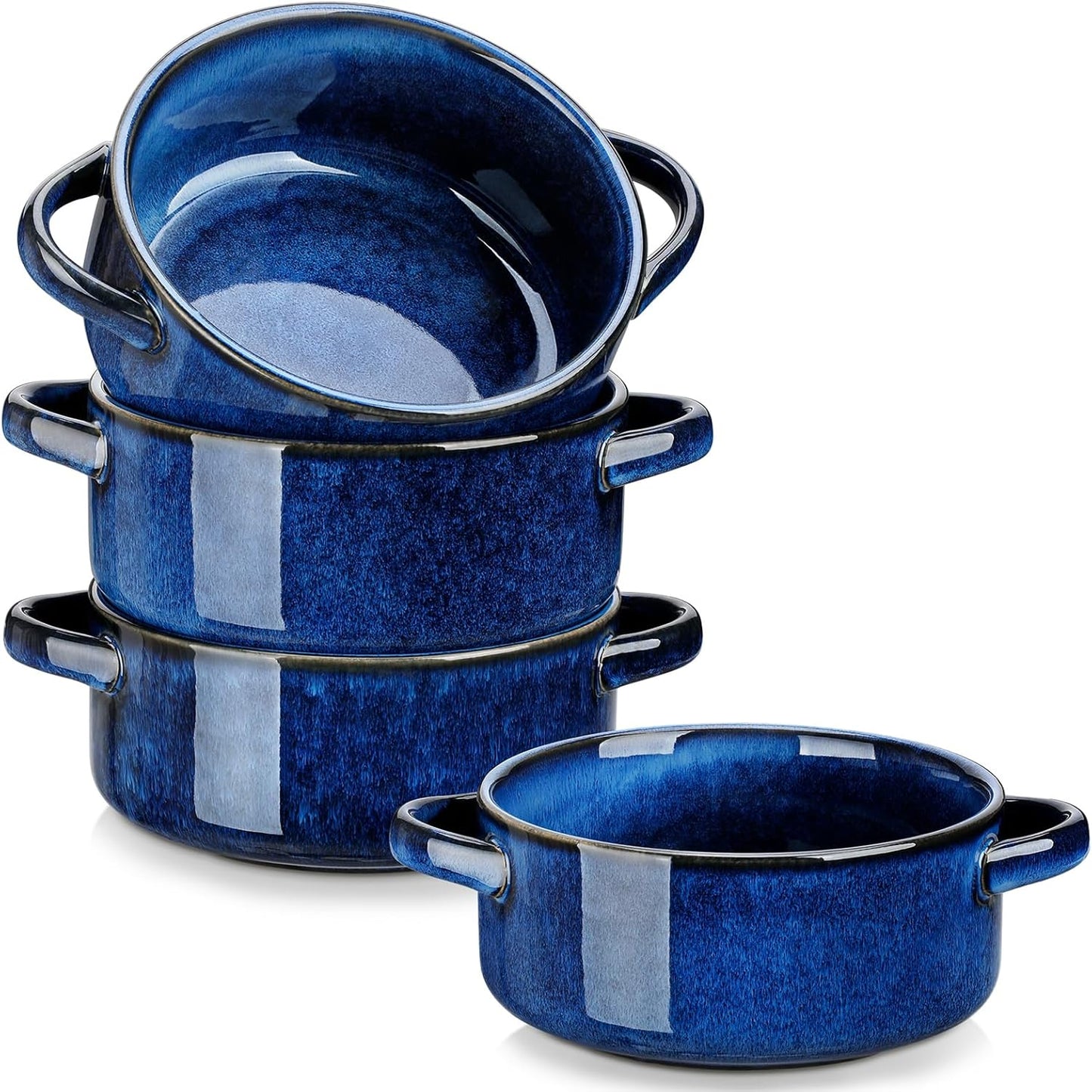 vancasso Starry Soup Bowls with Handles for Delicious Meals