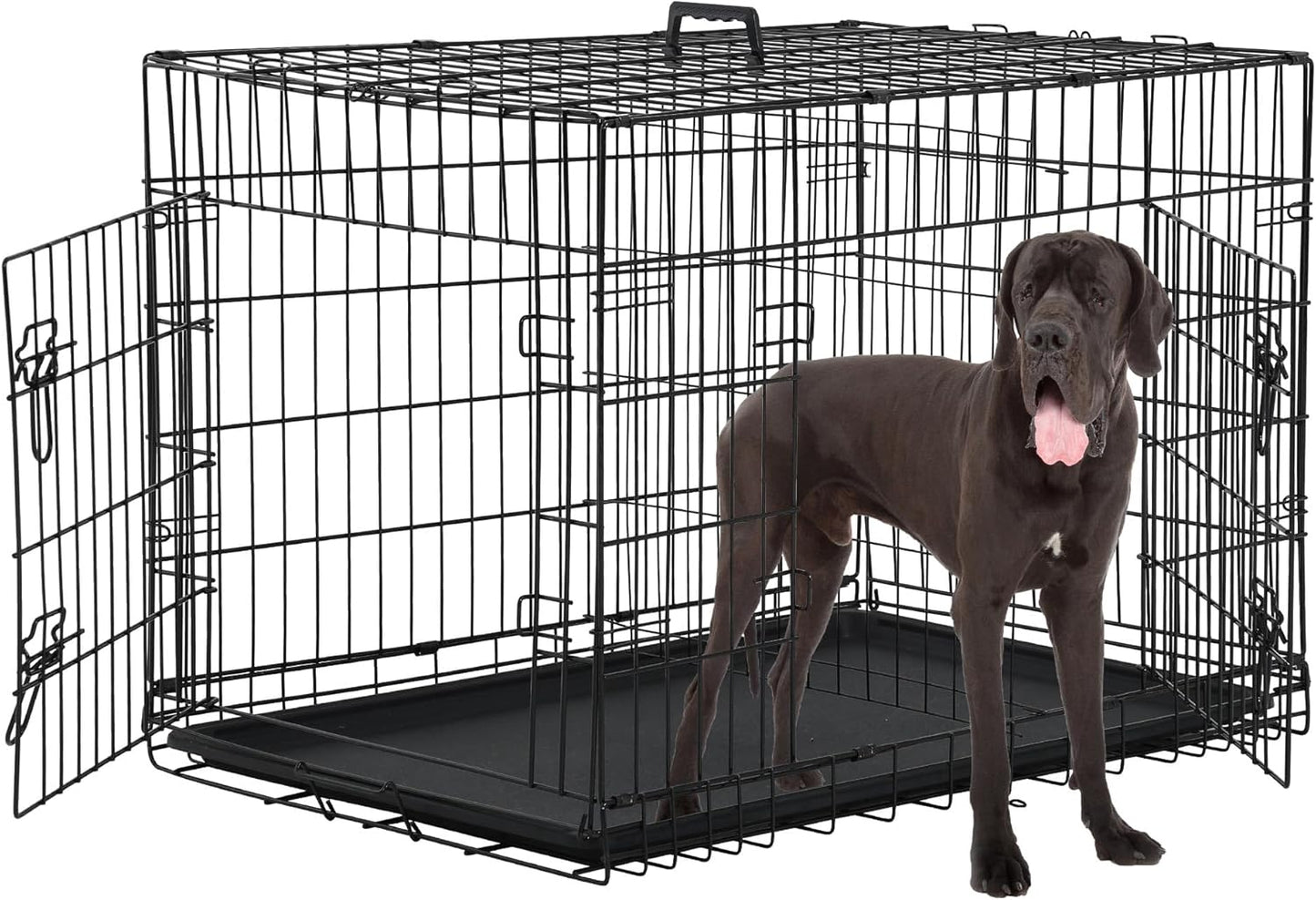 48 Inch Extra Large Dog Crates for Medium Dogs - Safe and Spacious
