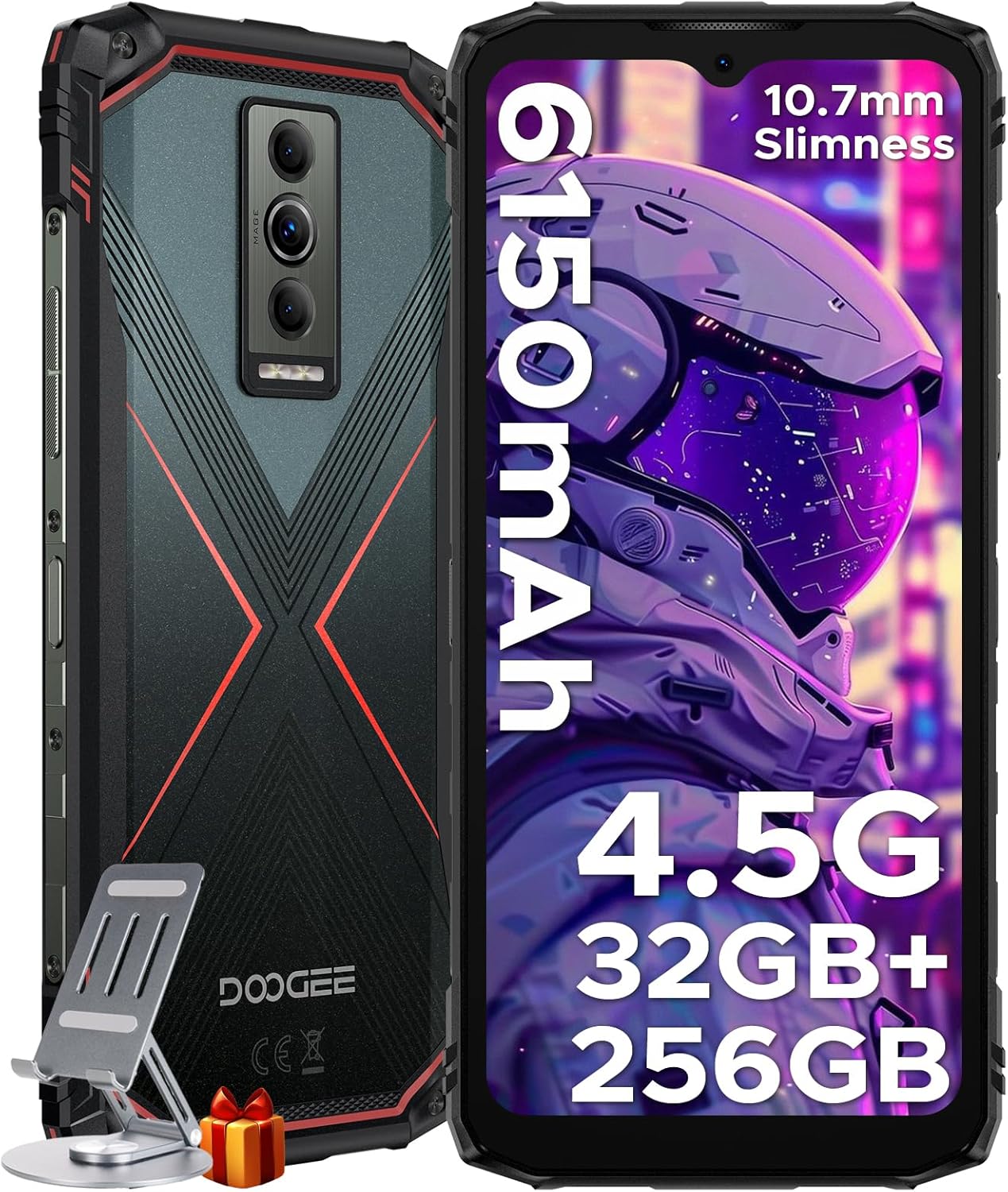 DOOGEE Blade 10 Pro Energy Rugged Phone with 6150mAh Battery