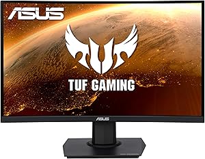 ASUS TUF Gaming 23.6in Curved Monitor with 165Hz Refresh Rate