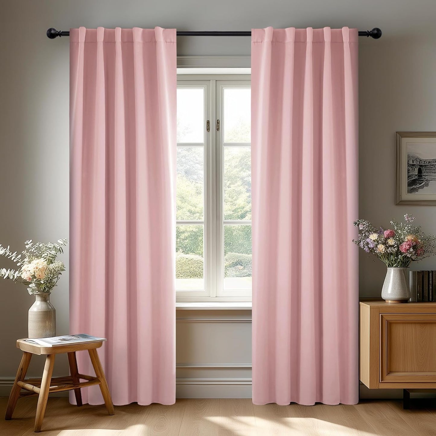 Deconovo Blackout Curtains for Bedroom and Living Room Decor