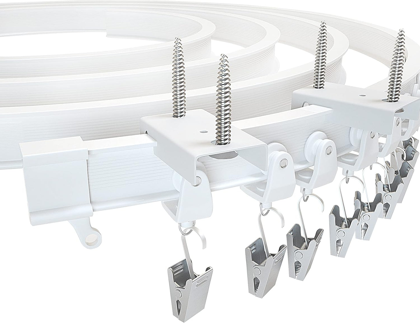Flexible Ceiling Curtain Track for Any Space