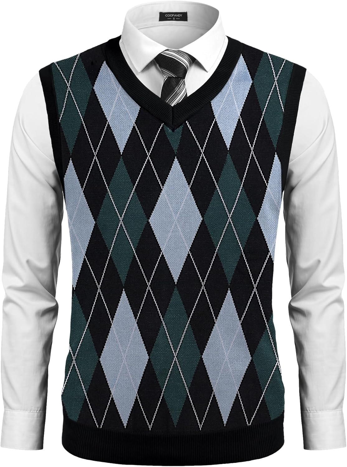 COOFANDY Men's Sleeveless V Neck Pullover Sweater Vest Review