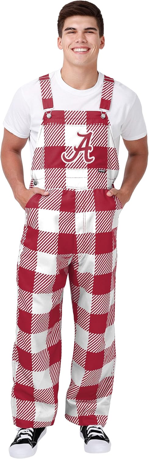 NCAA College Team Logo Bib Overalls for Ultimate Game Day Style
