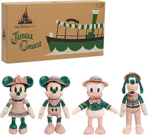 Walt Disney World 50th Anniversary Jungle Cruise Plush Set