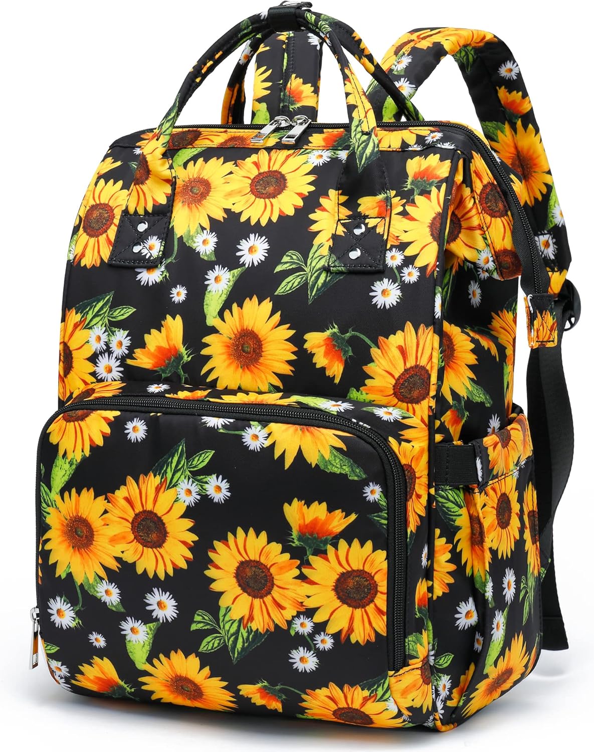 Sunflower Women Laptop Backpack for School and Business Travel