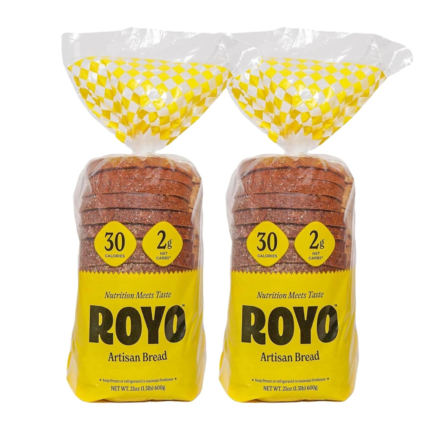 ROYO BREAD CO. Low Carb Artisan Bread and Bagels 2-Pack