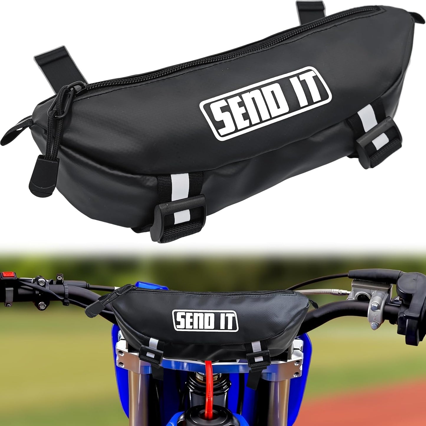 Durable Dirtbike Handlebar Bag for Trail & Adventure Riding