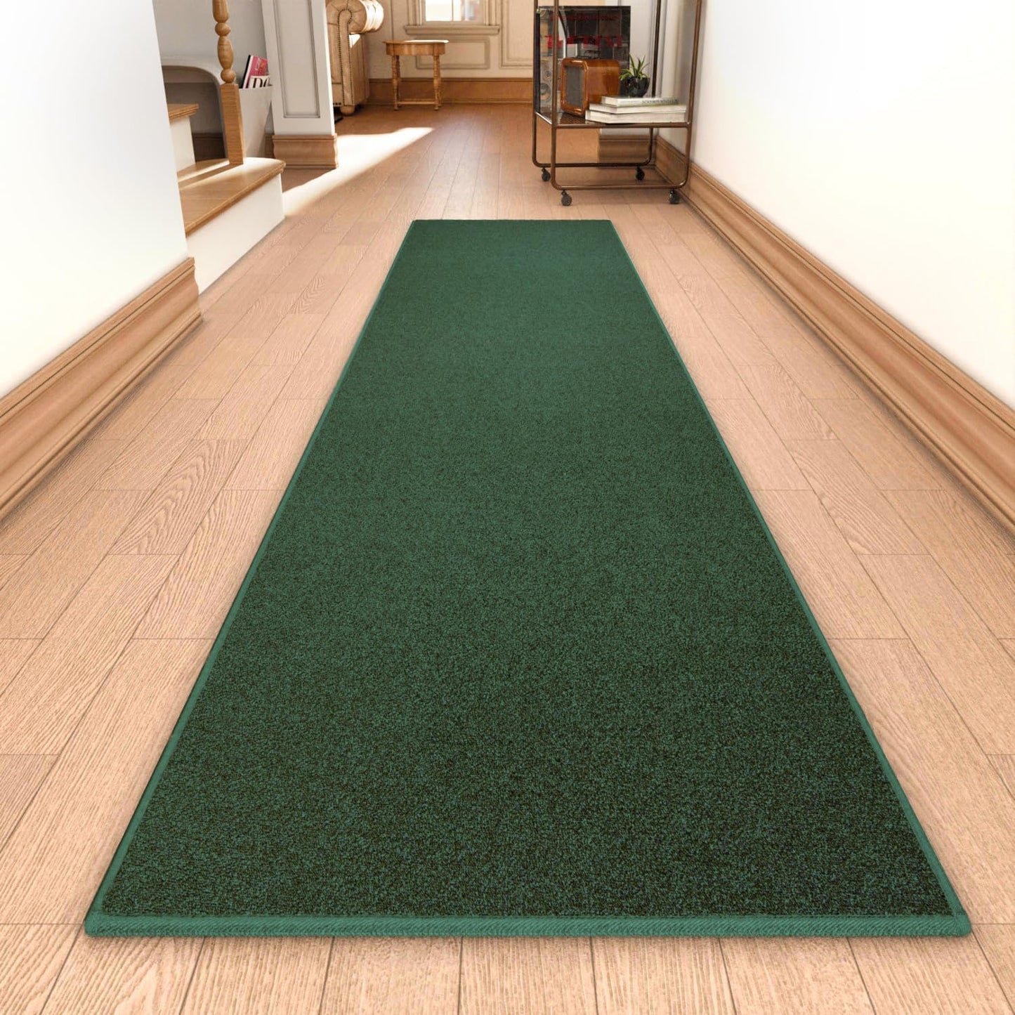 Runner Rug with Non Slip Rubber Backing for Home Comfort