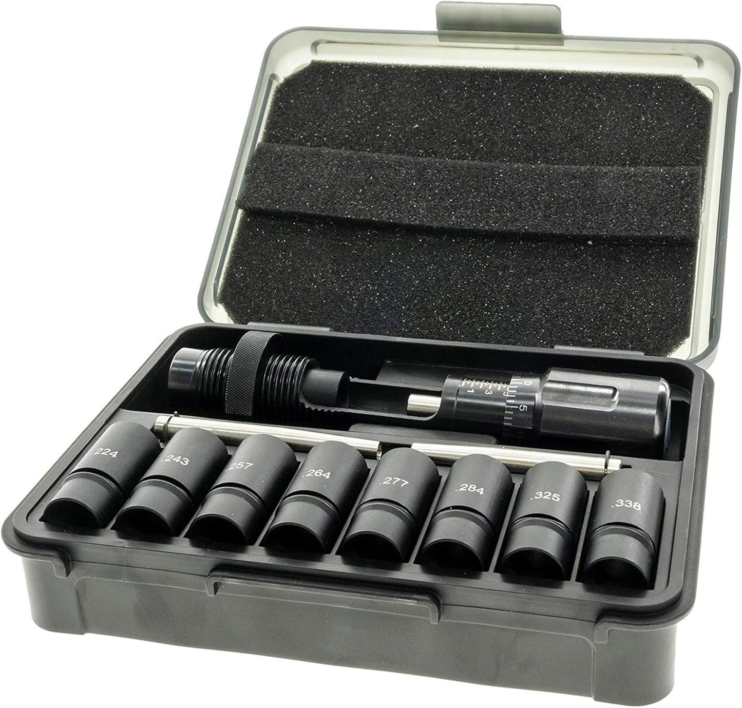 Universal Bullet Seating Die for Reloading .224 to .338 Caliber