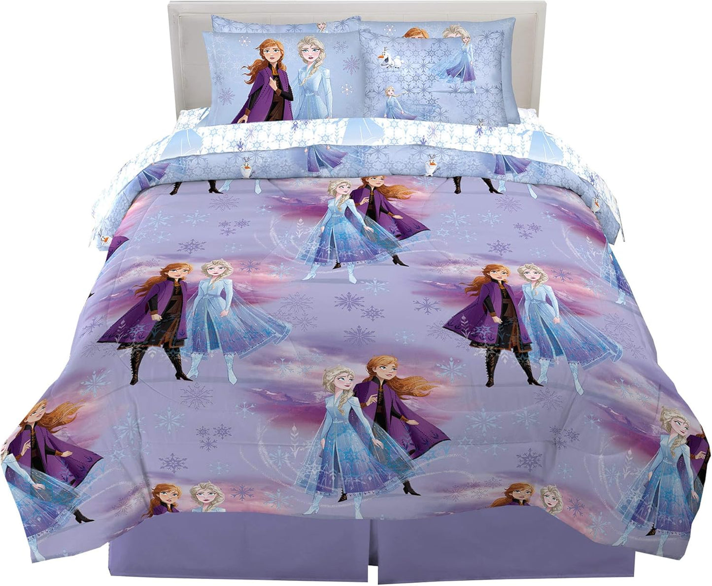 Disney Frozen 2 Kids Bedding Set with Comforter and Sheets
