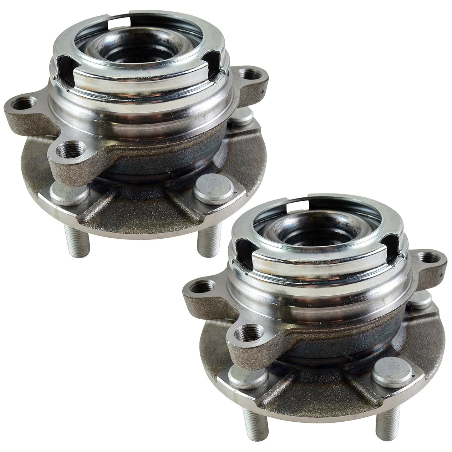 TRQ Front Wheel Bearing & Hub Assembly Set for INFINITI and Nissan