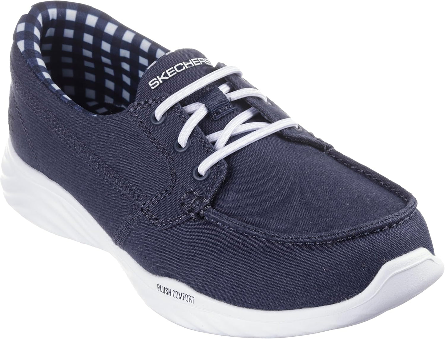 Skechers Women's Go Walk Lite-15433 Boat Shoe for Comfort