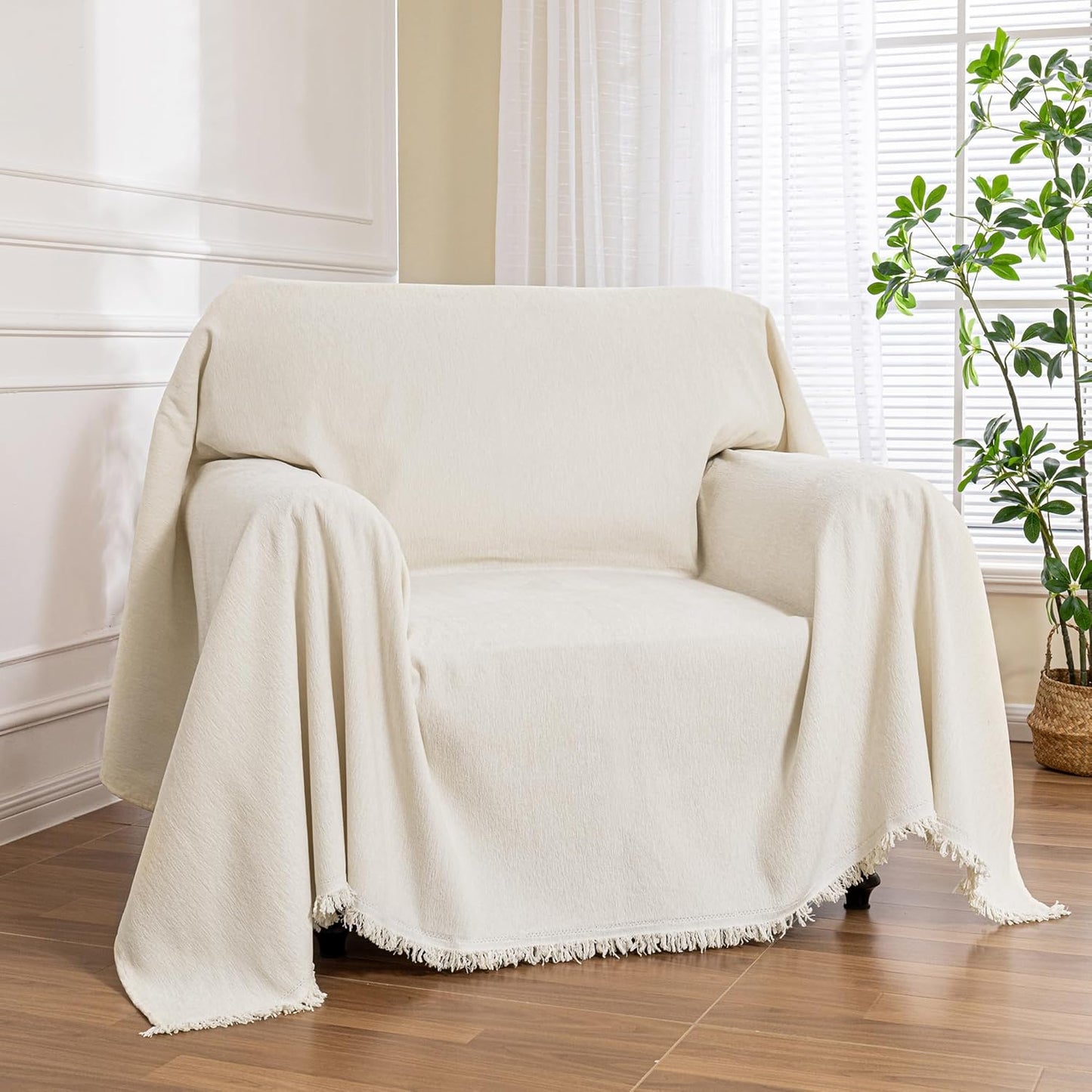 MEETSKY Oversized Chair Cover Washable Couch Protector for Pets