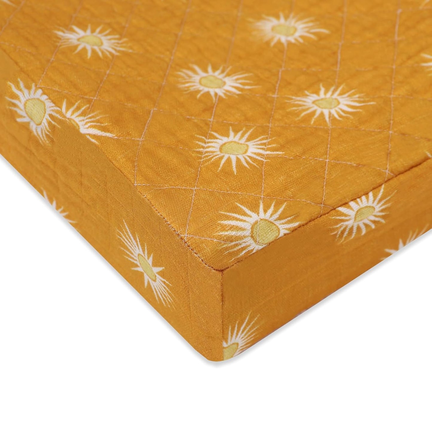 Babyletto Organic Cotton Changing Pad Cover - Ultra-Soft Muslin