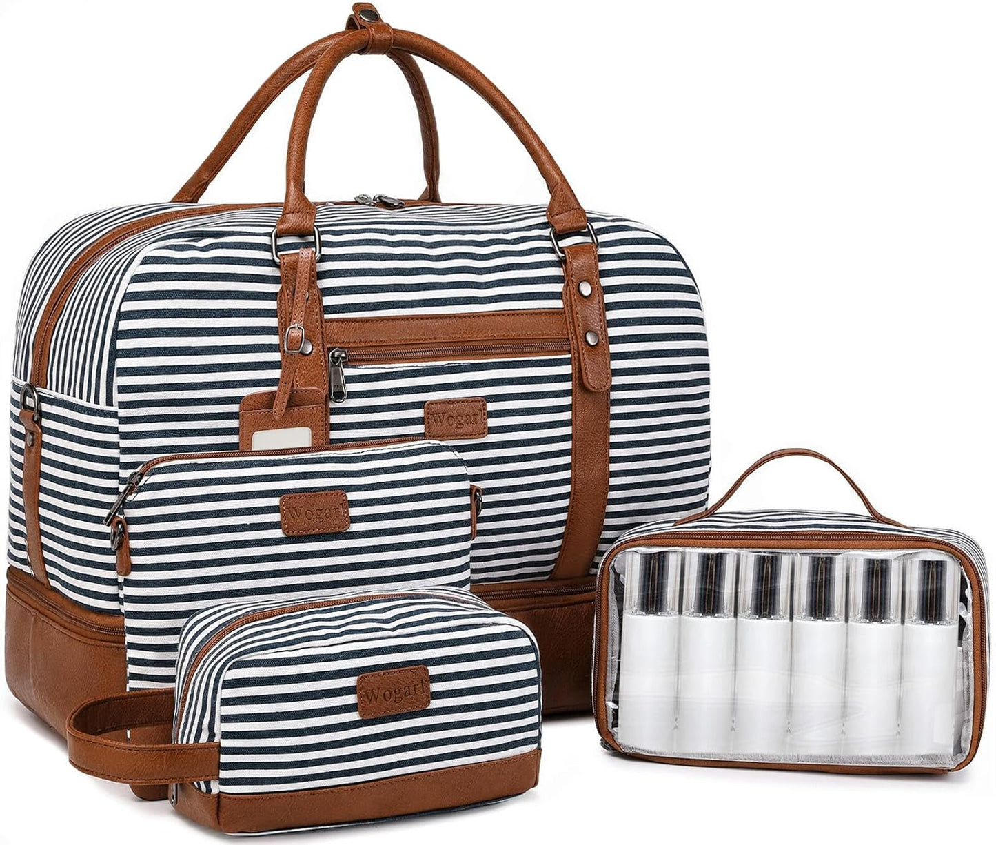 Wogarl Weekender Bags for Women Large Overnight Travel Duffel
