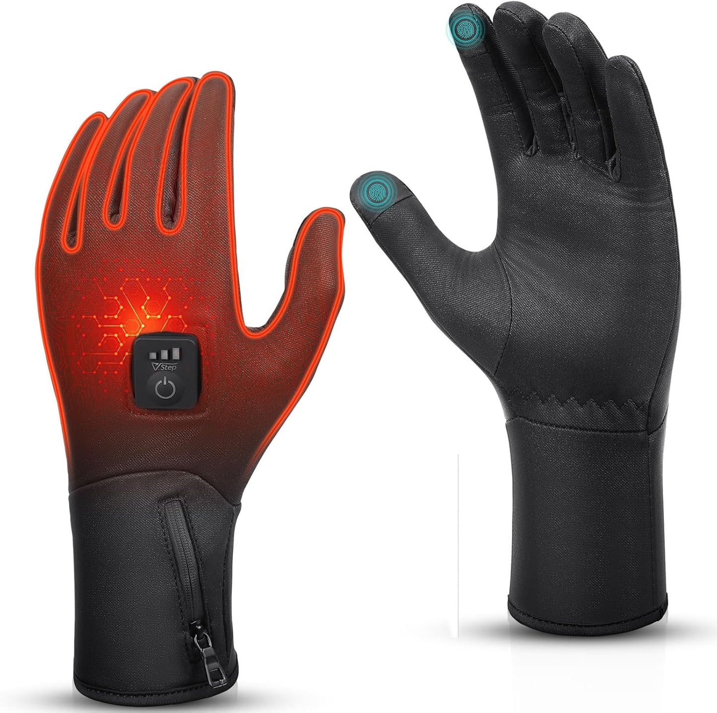 Rechargeable Heated Gloves by V.Step