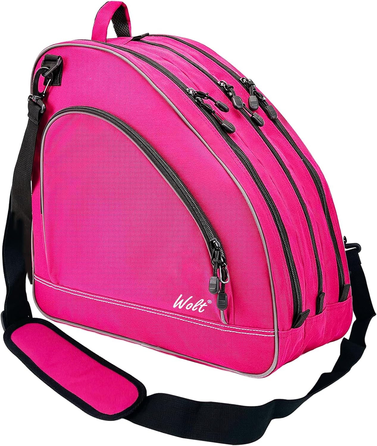 WOLT Ice Skate Bag - Large Capacity Roller Skate Bag for All