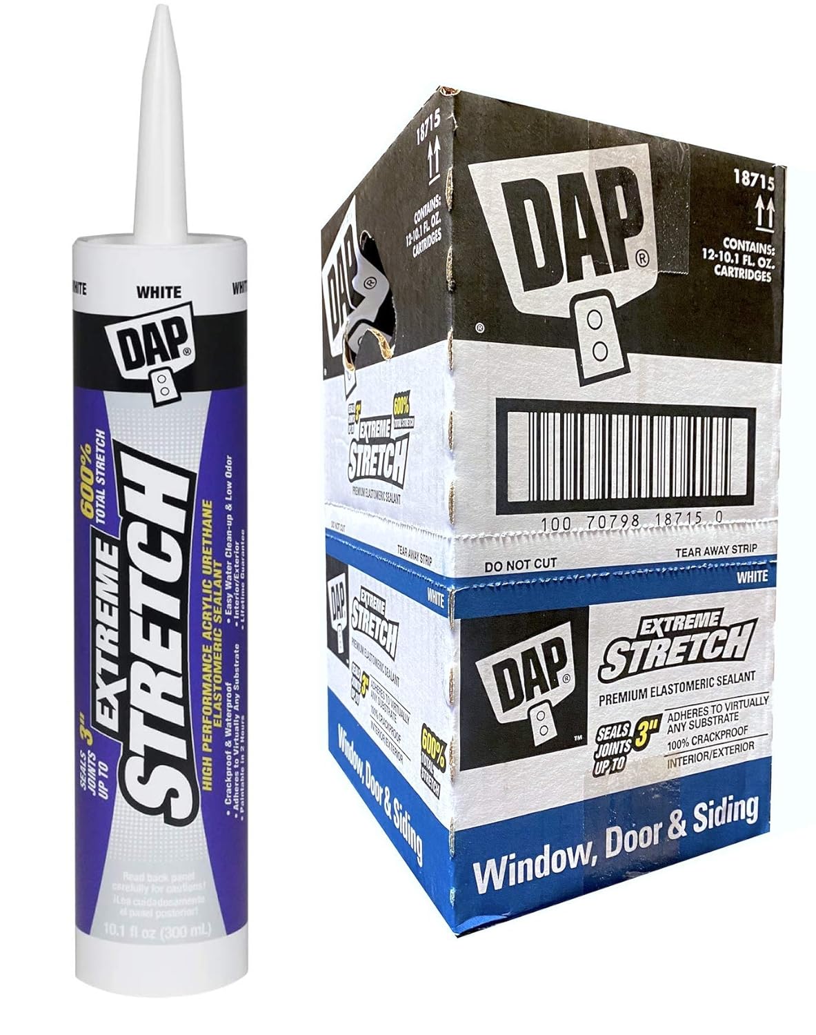 DAP 18715 12 Pack 10.1 oz. Extreme Stretch Sealant Review