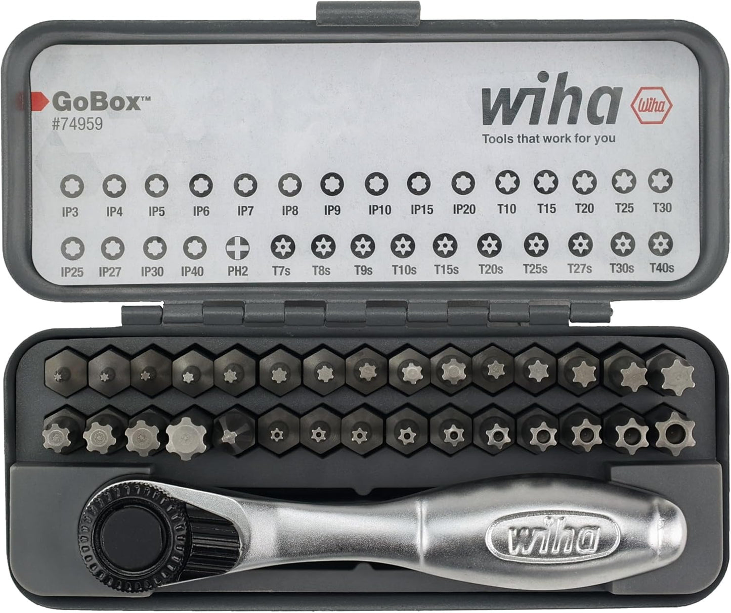 Wiha 32 Piece GoBox Master Torx Bit Set with Mini Ratchet Review