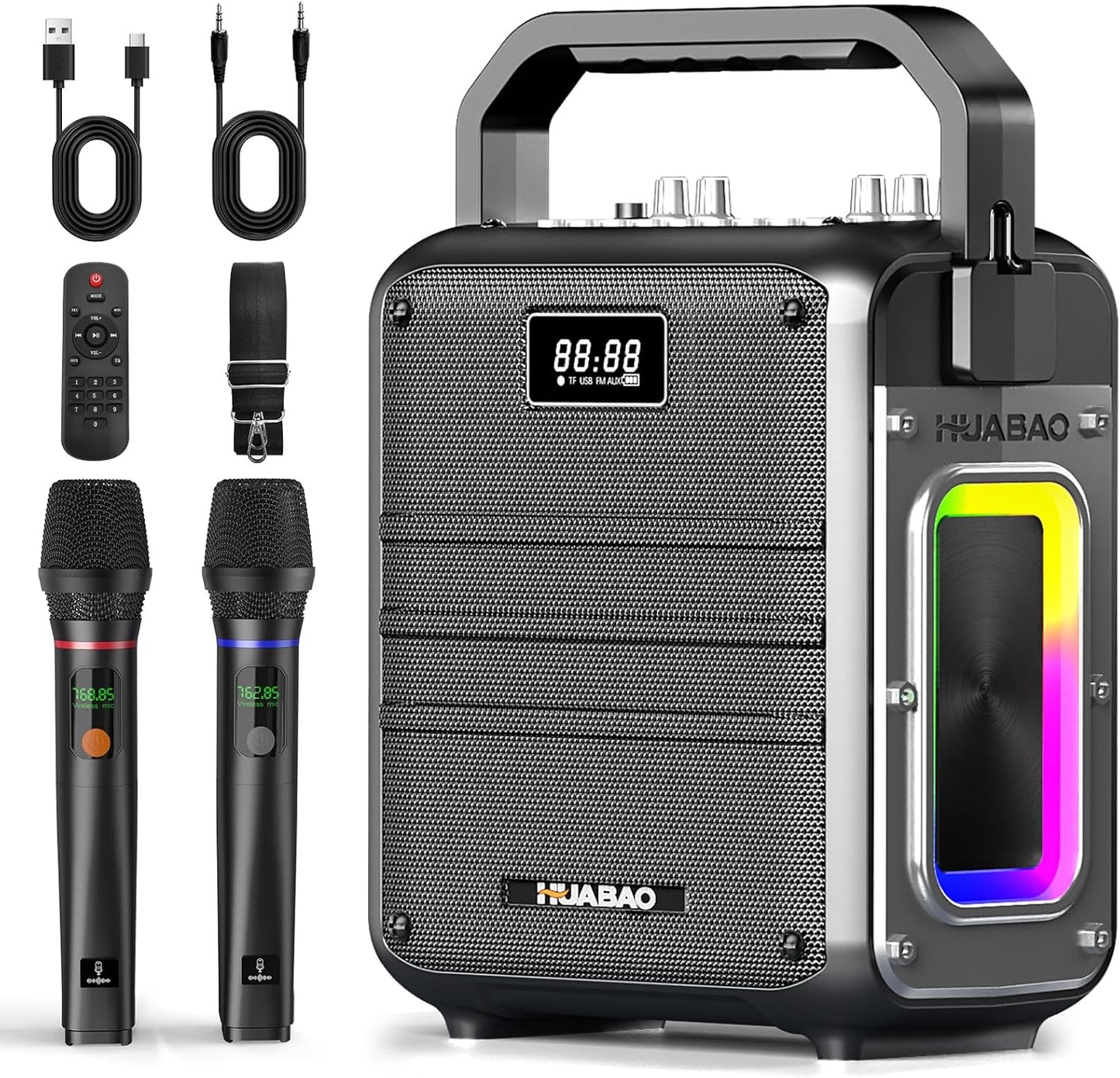 Wireless Karaoke PA System - Party-Ready Sound!