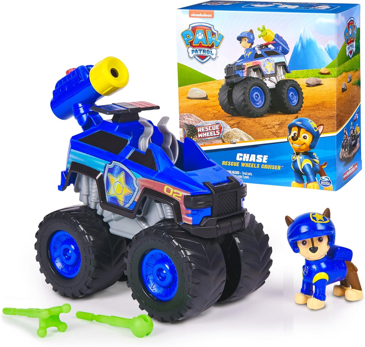 Paw Patrol Chases Cruiser: Launch Play and Save!