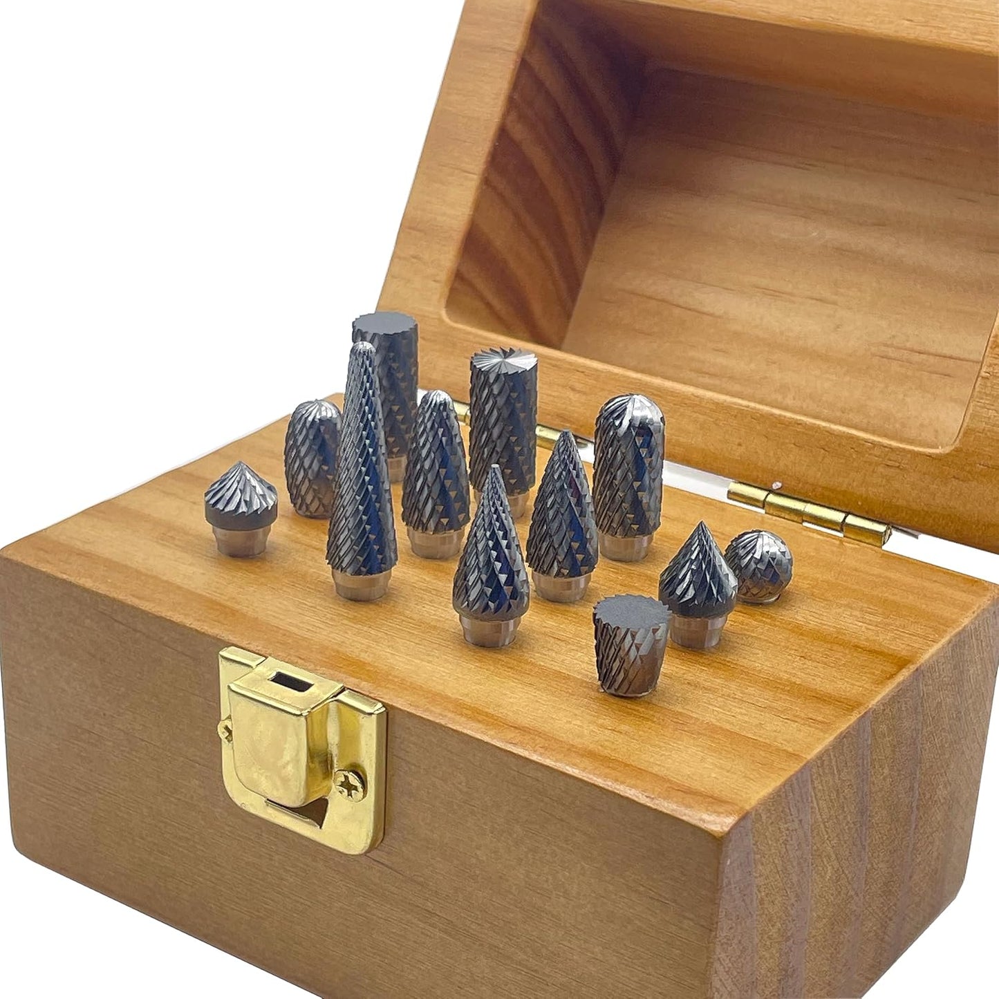 Tungsten Carbide Burr Set - 12PCS for Metalworking & Wood