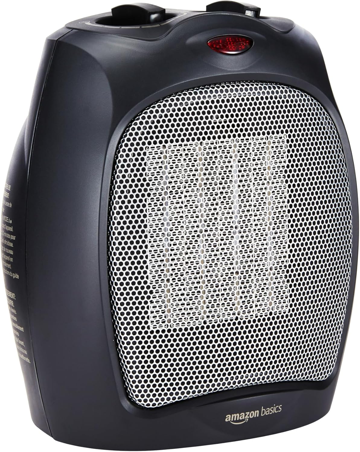 Basics Portable Ceramic Heater, Overheat Protection, 1500W