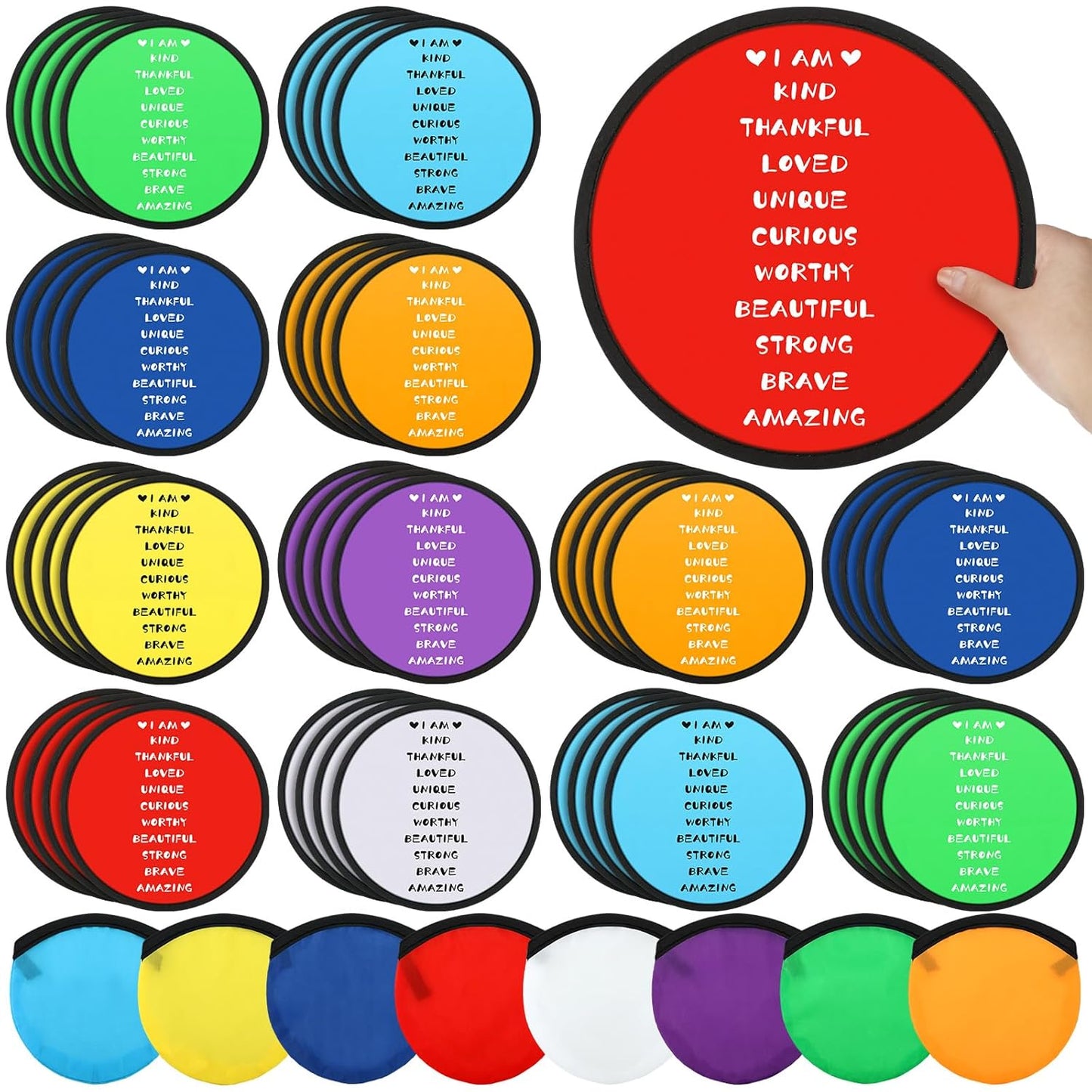 Vercraft End of Year Gift Set - Motivational Flying Disc Fans for Summer Fun!
