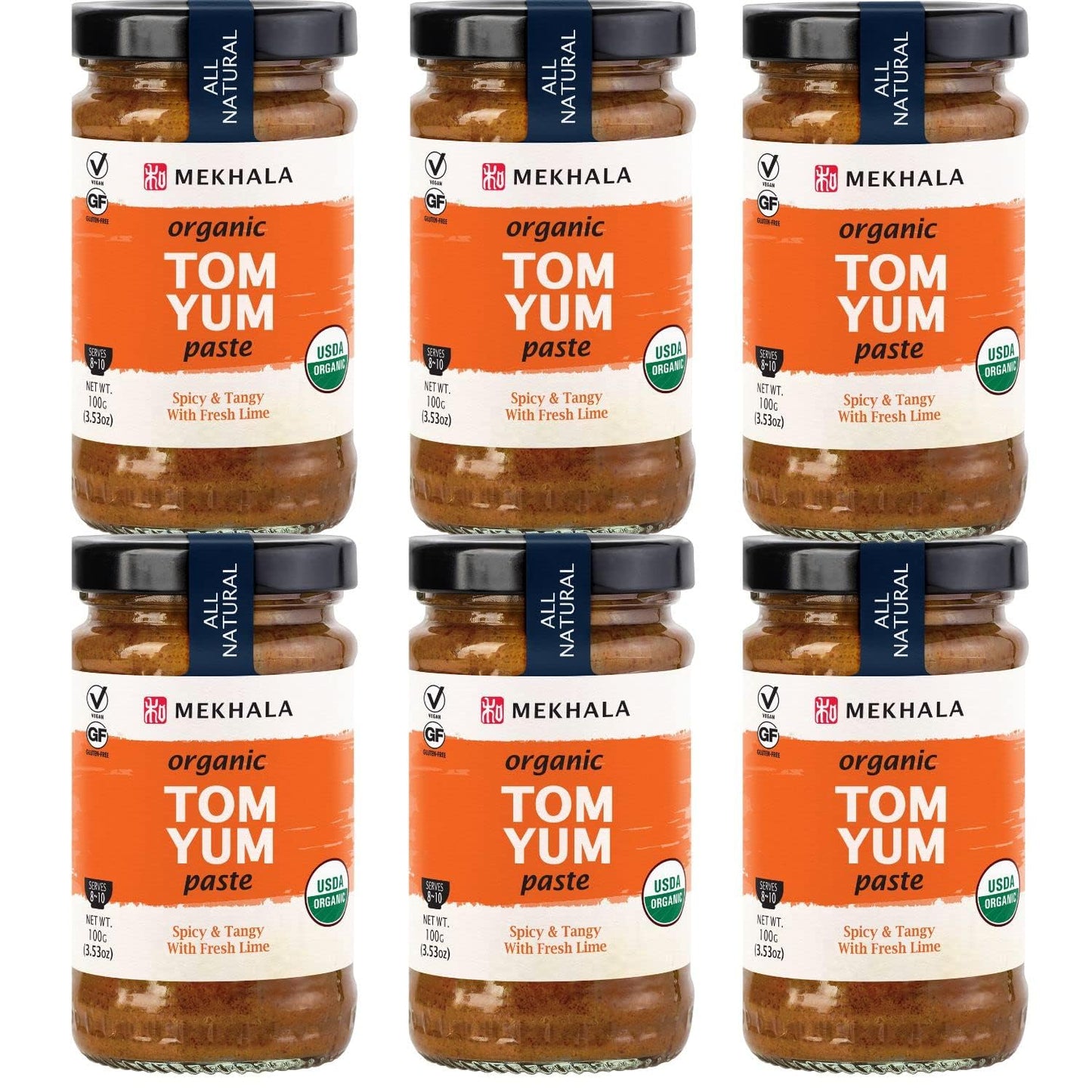 Mekhala Organic Thai Tom Yum Paste - Vegan, Gluten-Free Delight