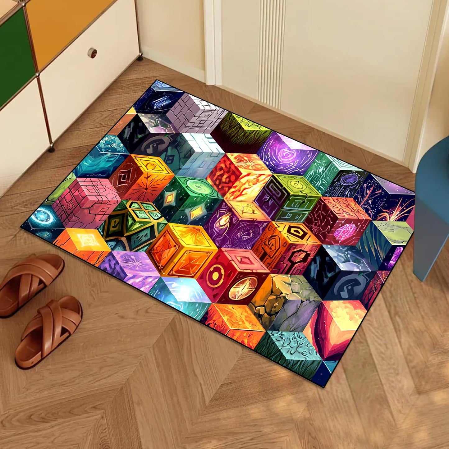 Pixel Game Rug for Epic Gaming Vibes! GUG 35.4 x 23.6