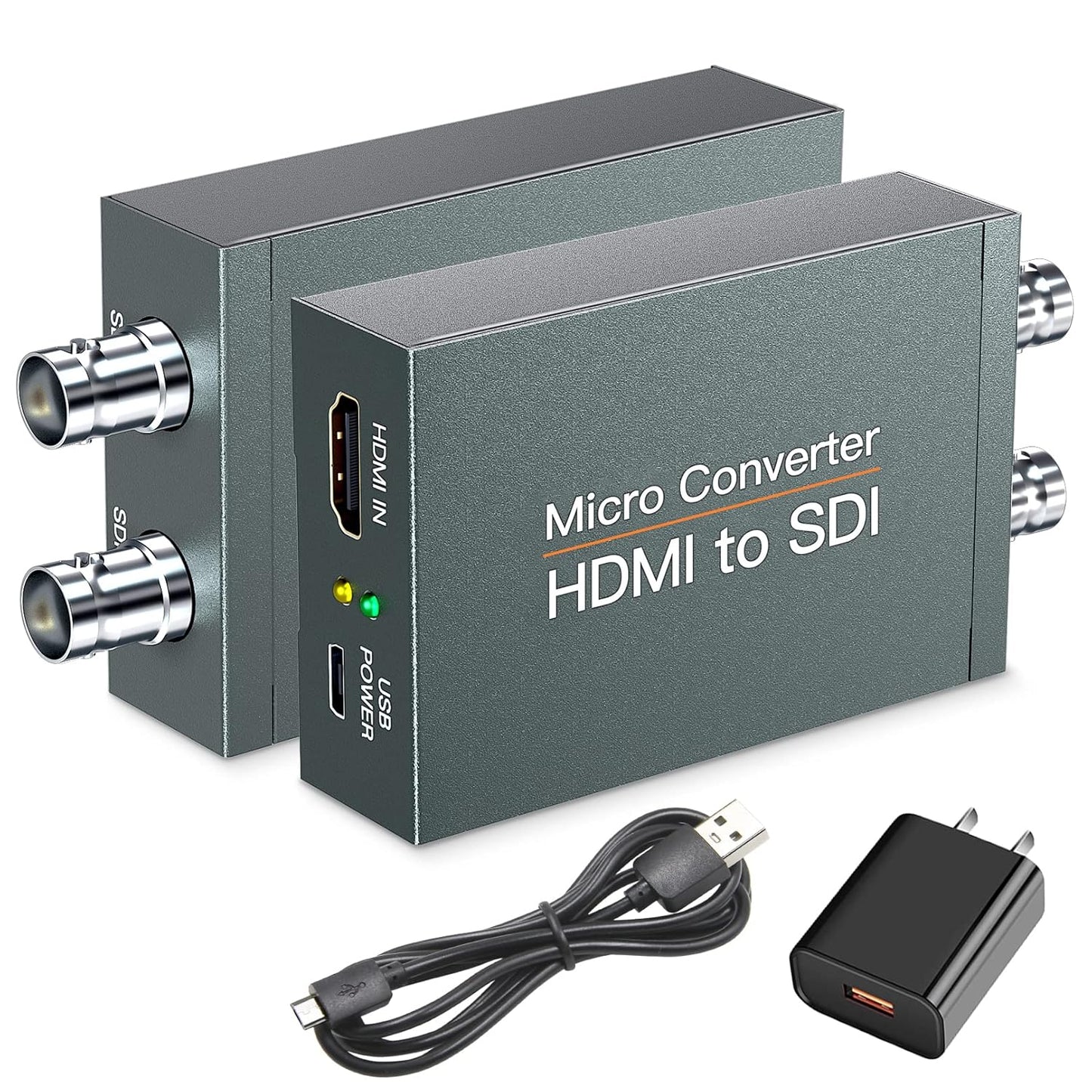 HDMI to SDI Converter for Dual Output with 1080P Support