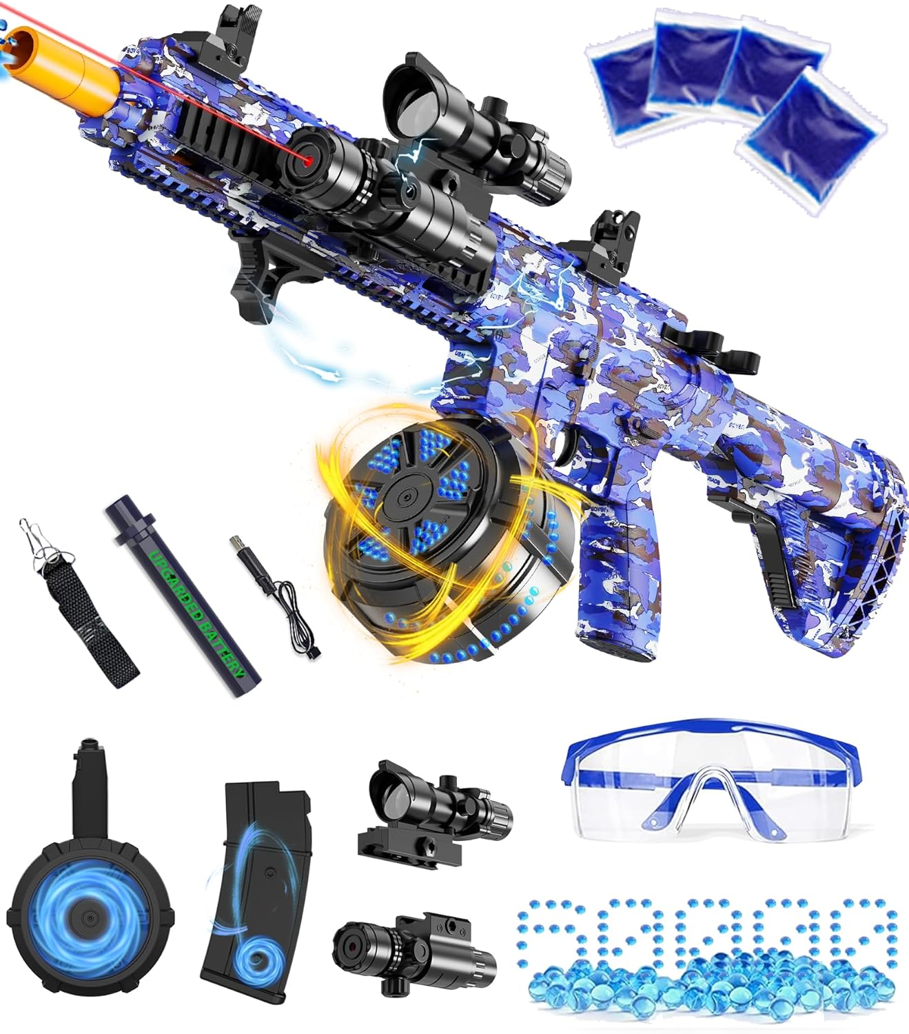 Electric Gel Ball Blaster for High Speed Outdoor Fun