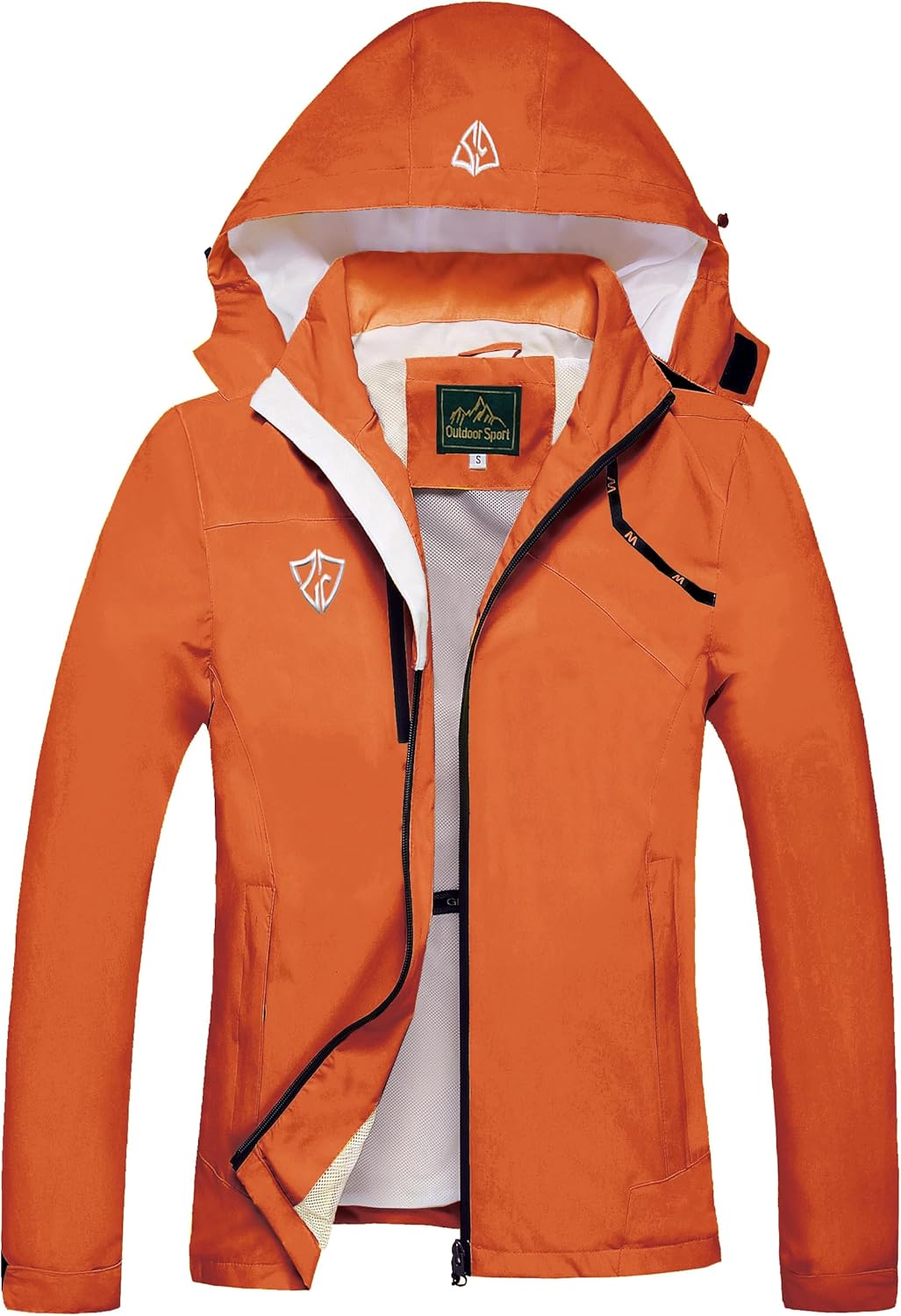 GIISAM Women's Waterproof Rain Jacket for All Outdoor Activities