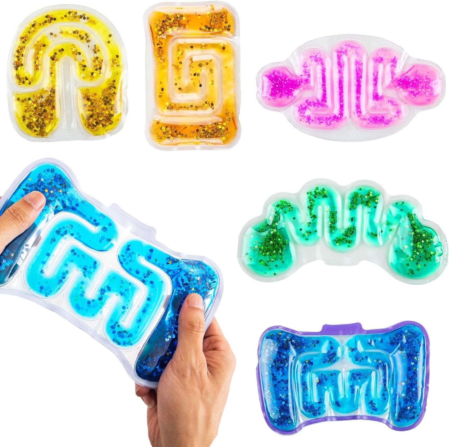 Glitter Goo Squishy Toys for Calm Relief